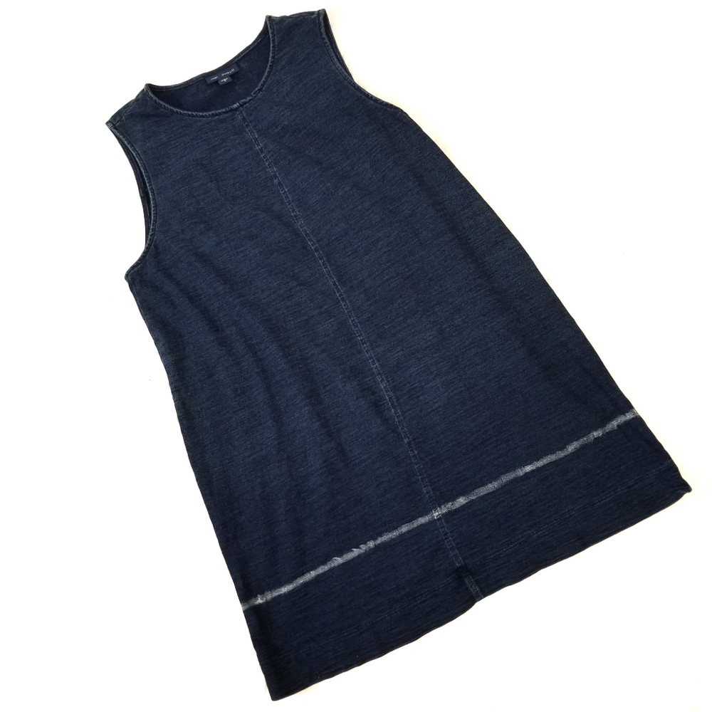 Indigo Pure Jill Sleeveless Mini Shift Dress S